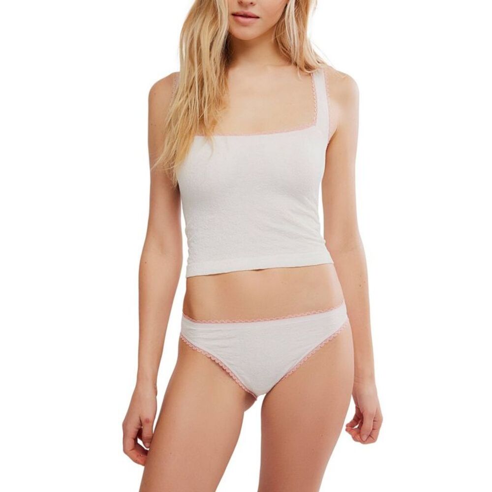 intimately fp -  Women's Seamless Lace Cami - Ivory M Ivory